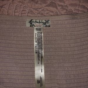 Free People silk bodysuit